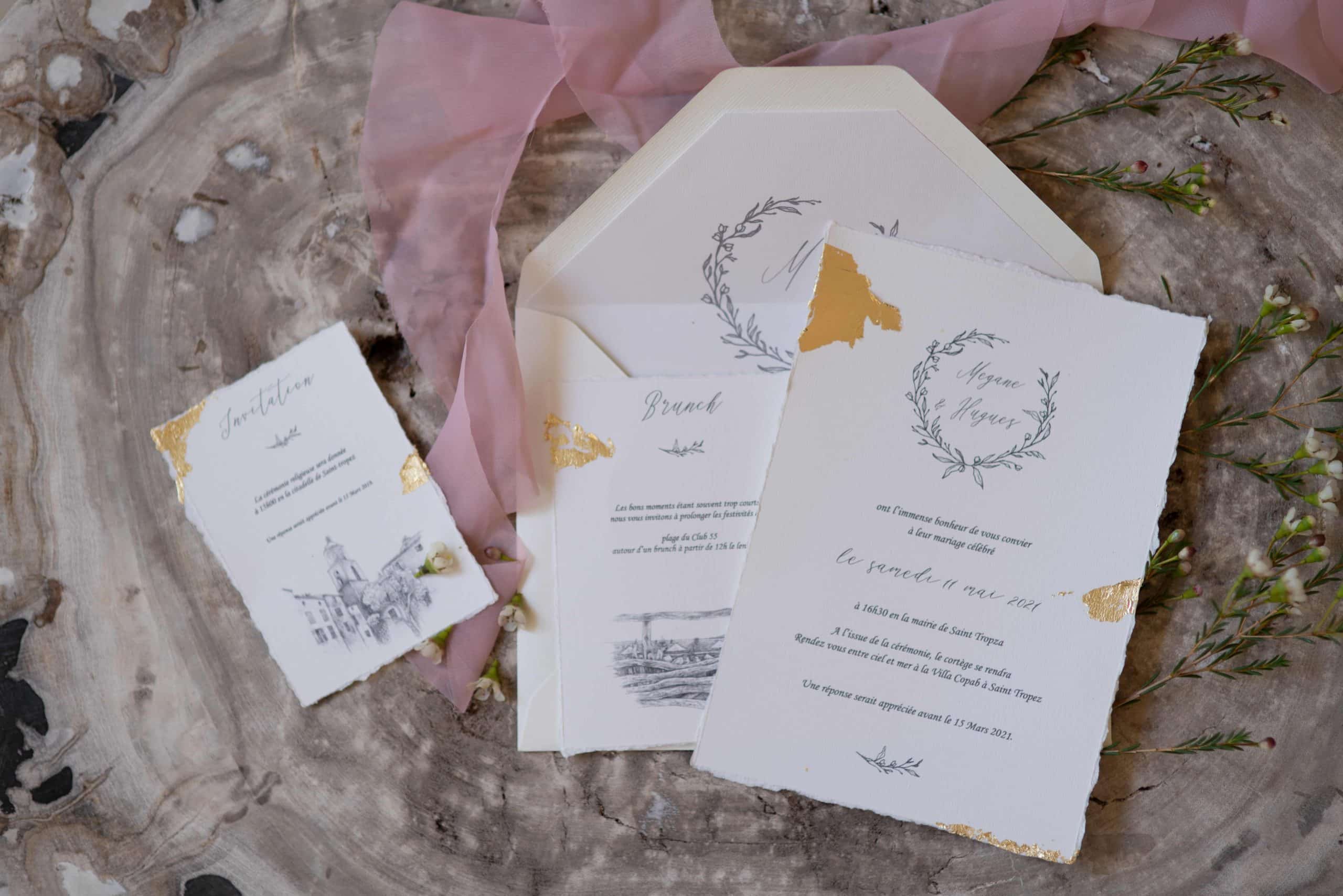 mariage provence Toulon region sud pascal canovas Pascal canovas wedding flat lay